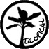 Symbol tropisches Gartendesign